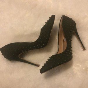 Steve Madden Black Spiked Pumps - Never Worn